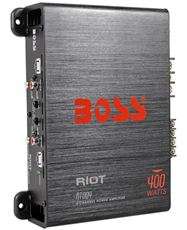 Boss Audio Riot Series R1004 400 Watt 4 Channel Car Audio Power 