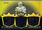 TOM BRADY 2007 TRIPLE THREADS GOLD 2 COLOR 3 JERSEY RELIC SP 09/09 