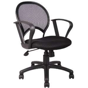   BOSS MESH CHAIR WITH LOOP ARMS   Delivered