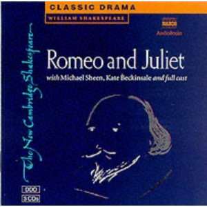 and Juliet 3 Audio CD Set (New Cambridge Shakespeare Audio) [Audio 