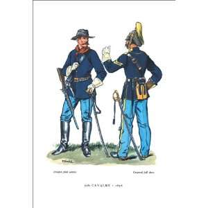  Seventh Cavalry, 1876 24X36 Giclee Paper