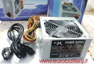 ATX Silent POWER X SUPPLY Alimentatore PC 600W 600 W  