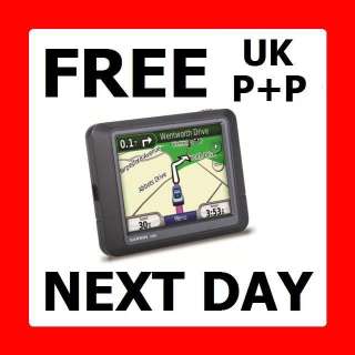 GARMIN NUVI 265 TOUCHSCREEN GPS SAT NAV UK EUROPE MAP HANDS FREE 