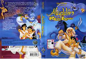 Aladdin e il Re dei Ladri   DVD Disney   Warner   Bollino SIAE Rosa 