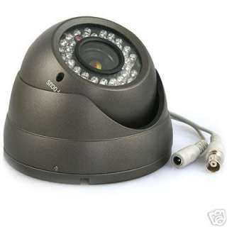 Telecamera Dome CCD Sony IR 24 Metallo Antivandalo Nuovo Modello 20/12 