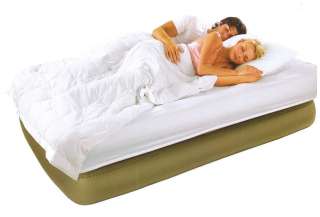 Intex Queen Size Comfort Airbed Air Bed Mattress + Pump  