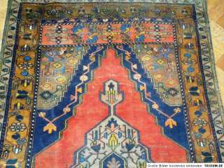 Antik Handgeknüpfter Orient Teppich KUBA Kars Kasak RUG  