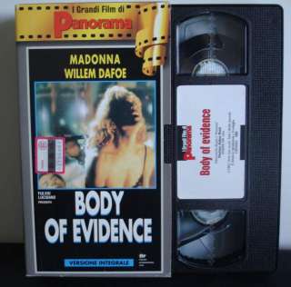 Body of evidence (film vhs) a Bari    Annunci