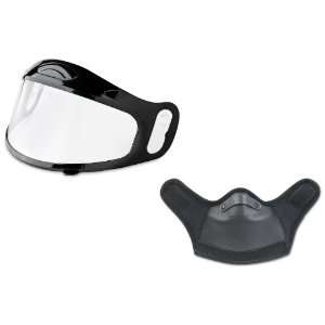  Raider Black Snow Kit Dual Lens Shield/Breath Deflector 