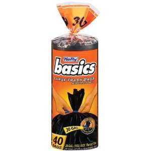  Hefty Basics Trash 30 Gallon   6 Pack Health & Personal 