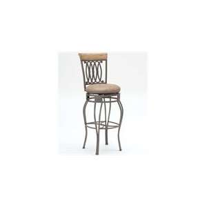  Hillsdale Montello Swivel Stool with Putty Faux Leather 