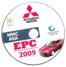 Mitsubishi EPC 2009 catalogo ricambi   spare parts NEW  