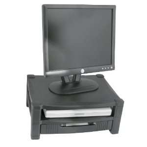  Kantek Two Level Stand, Removable Drawer, 17 x 13 1/4 x 3 
