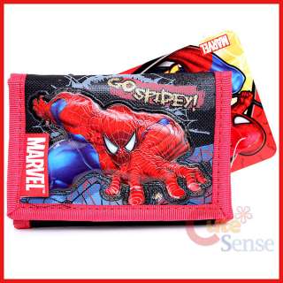 Marvel Spider Sense SpiderMan Kids Trifold Wallet  GO SPODEY 