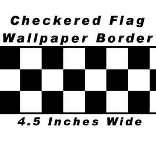 Cars Wallpaper on Checkered Flag Cars Nascar Wallpaper Border 4 5 Inch