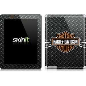  Skinit Harley Davidson Standard Logo on Diamond Plate 