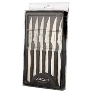  Arcos 6 Piece Forged Steak Knife Set, 4 Inch: Kitchen 