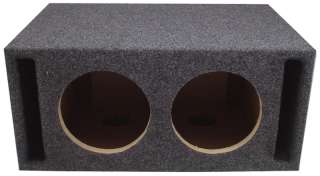 DUAL 15 INCH VENTED SUB BOX PORTED SUBWOOFER 39 PORT  