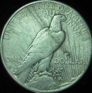 1924 S VF++ Peace Dollar in Eagle Coin Holder     