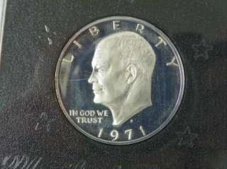 Proof Eisenhower 40% Silver Dollars, C233  