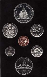 1976 ~ Canadian 7 Coin Prestige Set ~ Double Dollar  