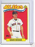 1989 Topps Wade Boggs All Star Card #399  