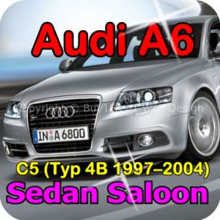 Audi A6 C5 Type 4B Sedan Saloon Chrome Tail Light Trim Rear Lamp Rim 