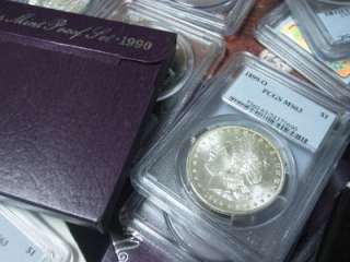   Estate Coin Lot Proof Mint Sets PCGS Slab Silver Collection!  