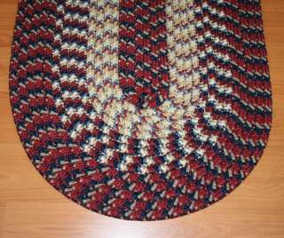 New 5 x 8 Oval Hometown Braided Rug  