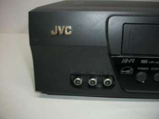 JVC 4 Head VCR VHS RECORDER PLAYER Machine HR A57U 310  