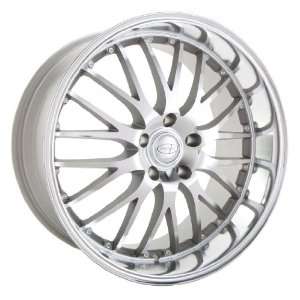   (Silver w/ Machined Lip) Wheels/Rims 5x100 (NT8751040S): Automotive
