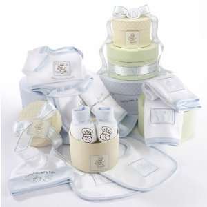    Patty Cake 9 Piece Layette Set in Gift Box Tower (Blue) Baby