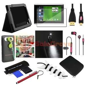 10 1 Accessory For Acer Iconia Tab A500 Tablet Handsfree+Cover+SD Card 