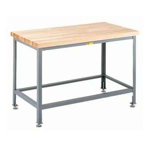   Giant® Maple Top Table, Adjustable Leg, 24 X 48 