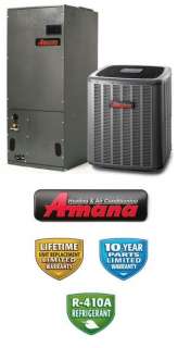 Ton 18 Seer Amana Heat Pump System   ASZC180361   AVPTC42601  