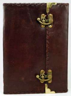 Extra Large 1842 Poetry Leather Book of Shadows Journal  