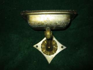 GLO MAR Regency Vintage Soap Dish Brass Bathroom Decorative #312 11 
