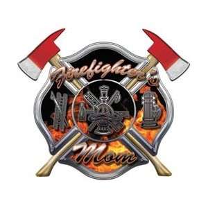   Maltese Cross Decal with Axes   4 h   REFLECTIVE: Everything Else