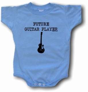    Future Guitar Player Logo Baby/Infant Tee Shirt or Onesie Clothing