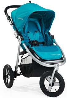 NEW Bumbleride Indie AQUA Single Child Baby Reversible Handle Stroller