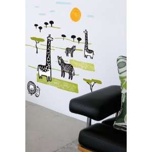  Wee Gallery Safari Wall Stickers: Baby