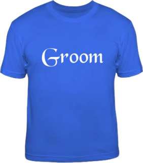 GROOM wedding stag night bachelor party T Shirt S 6XL  