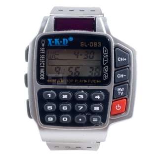   Rare TV DVD Remote Control Calculator Backlight Wrist Watch S  