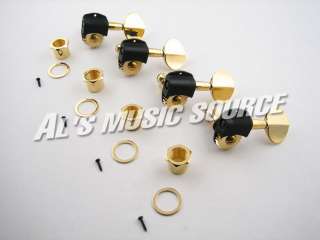 inline Gold Deluxe Bass Tuners will fit Fender jazz p  