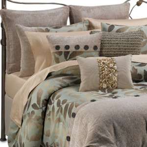 Complete BED ENSEMBLE Ombre Leaves/B.Smith 4 Sizes 250c  
