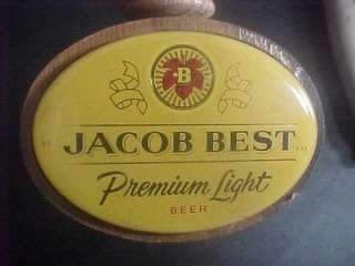   Jacob Best Light Beer Tap & Cedar Club Hammer Beer Tap Handles  