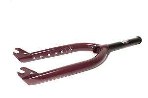 MUTINY WANDS BMX BICYCLE FORKS FIT S&M SHADOW BURGUNDY  