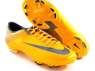  Victory FG Bright Orange/Black Soccer Cleats Boots Men Shoes  
