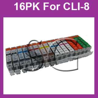   Multi Pack Ink Cartridge for Canon CLI 8 PIXMA Pro9000 Series  