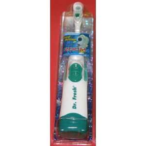   Dual Action Battery Power Toothbrush, Green